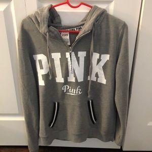 VS pink hoodie